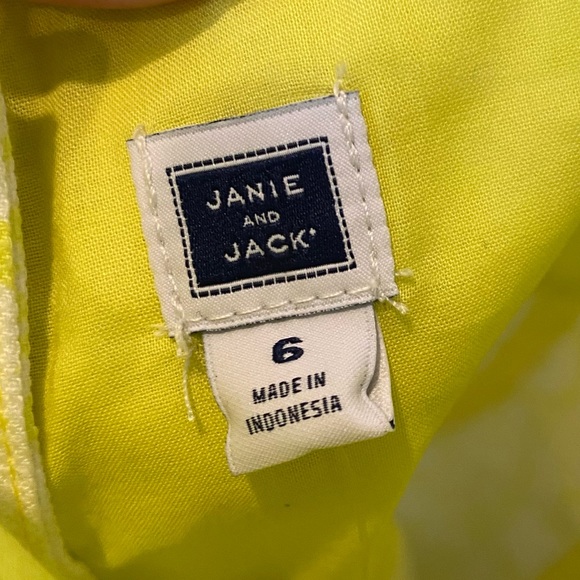 Sz 6 Janie & Jack Summer Romper NWT - Picture 3 of 5